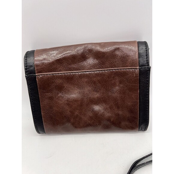 Elliot Lucca The Sak Leather 3 Ways Wristlet Envelope Clutch Crossbody Purse - Picture 3 of 9